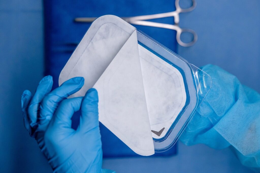 Medical device kitting and assembly performed under validated cleanroom conditions.